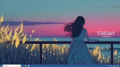 黄昏（解压海浪声）