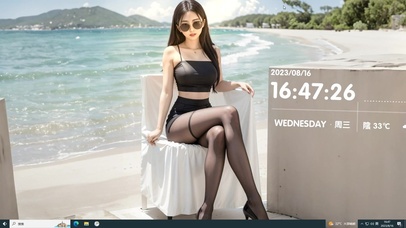 海边美少女 清纯黑长直