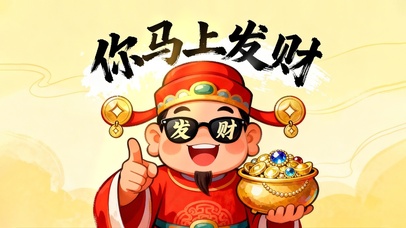 马上发财如愿