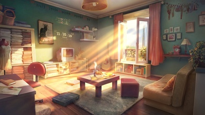 4K温馨午后房间