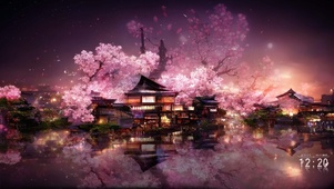 樱花水乡