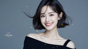 4K 短发女神