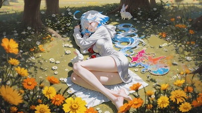 关宁娜·林间小憩