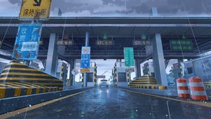 4K 下雨天