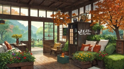 4K森林木屋