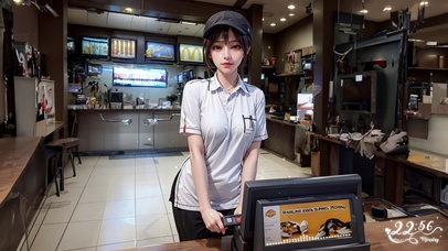 可爱的奶茶妹-BG-0431