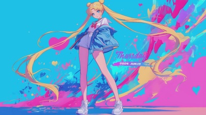 涂鸦美少女战士