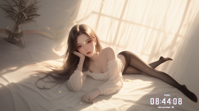 她的气质温婉如风