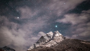 极地夜空