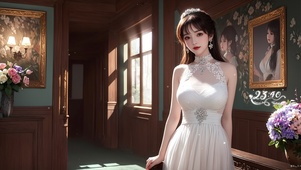 4K优雅美女