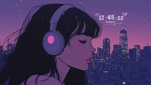听歌的女孩