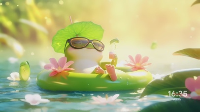 【治愈萌宠】呆萌可爱青蛙（禁转