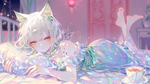 趴着的御姐-凯尔希