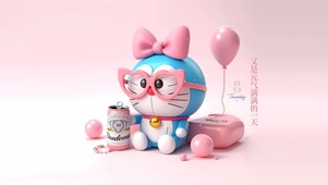 可爱叮当猫