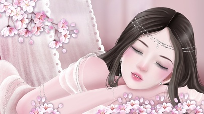 唯美壁纸-晨馨花眠