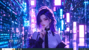 赛博洒脱女神