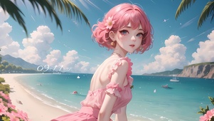 粉红女孩
