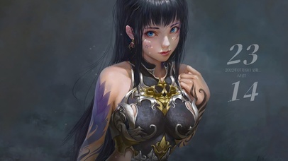 唯美古装旗袍少女