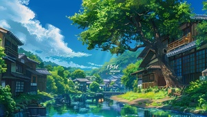 宫崎骏夏日村庄