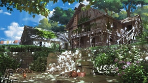 温馨乡村房屋