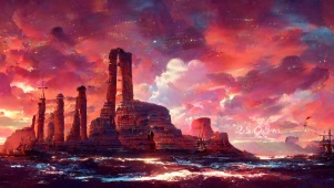 唯美治愈梦幻场景