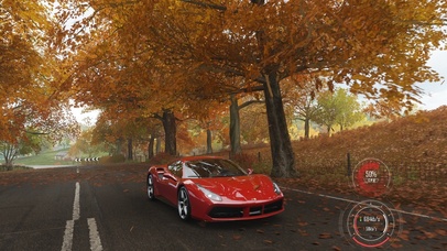 法拉利 488（落叶）