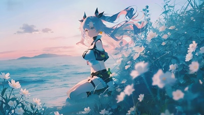 妮可·德玛拉-4k插画