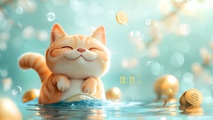 可爱招财猫