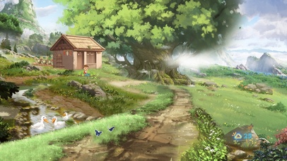 田园山丘春天夏日野外壁纸