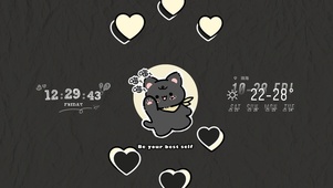 简约hello猫小黑