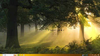 治愈清晨主题壁纸