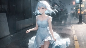 雨中忧思