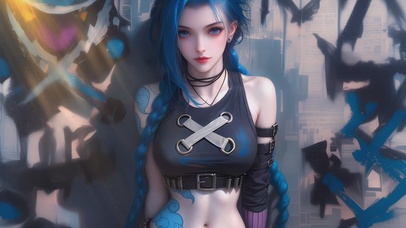 4K街头涂鸦金克斯