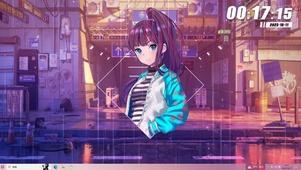 裸眼3d  美少女 冷酷