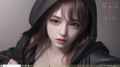 4k兜帽纯欲美少女