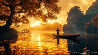 夕阳剑影·湖光侠梦（带字版）