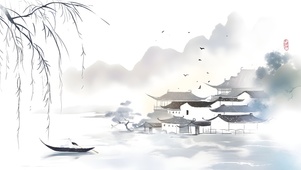 孤帆远影