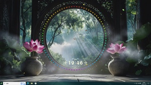 古风护眼AI壁纸-桌面主题