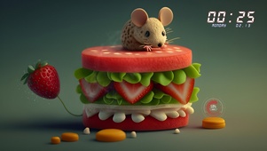 老鼠爱汉堡