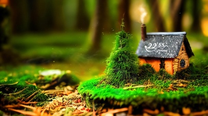 唯美治愈森林小屋