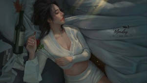 醉酒的小姐姐