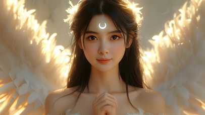 星月神话月神神圣洁美女神女05