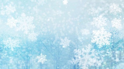 漫天飞舞地雪花