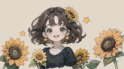 向日葵女孩