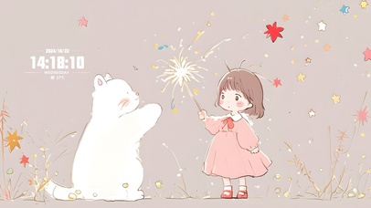 绚丽烟花，璀璨人生