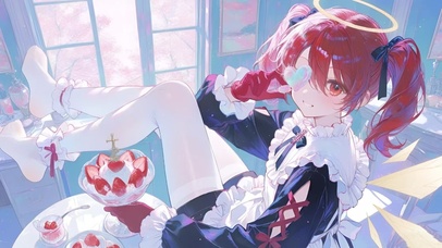 白丝糖果少女-能天使