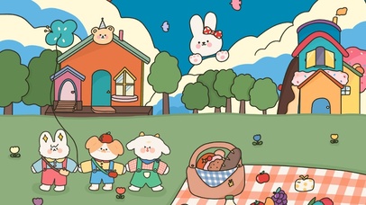 一群春游的小伙伴