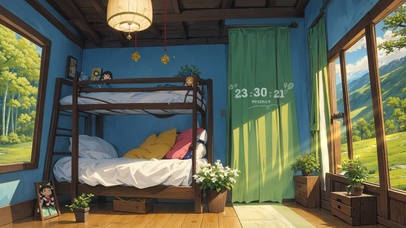 4K唯美治愈田野木屋