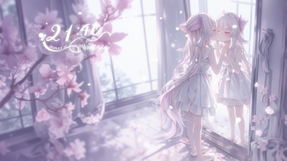 雪墨壁纸丨心海丨镜中人丨