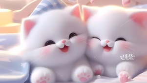 超萌可爱猫咪
